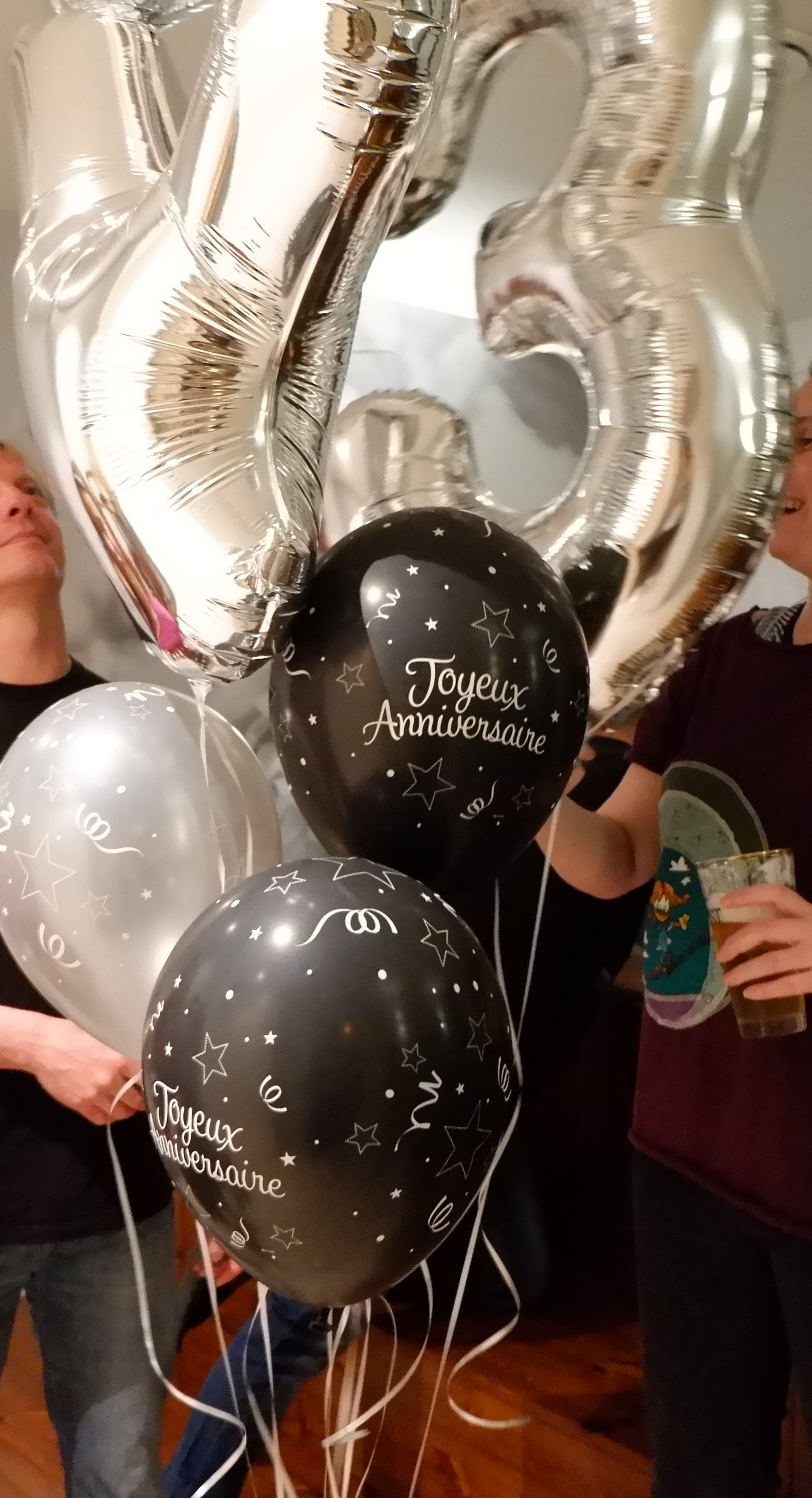 Good Beer Spa birthday balloons